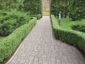 Твердый самоблокирующийся бетон