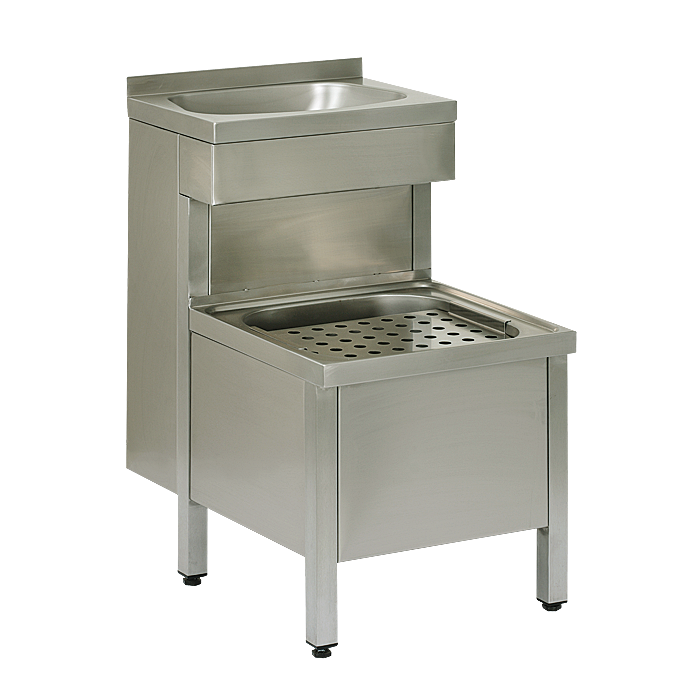 98020 Свободностоящая раковина с умывальником SANELA 