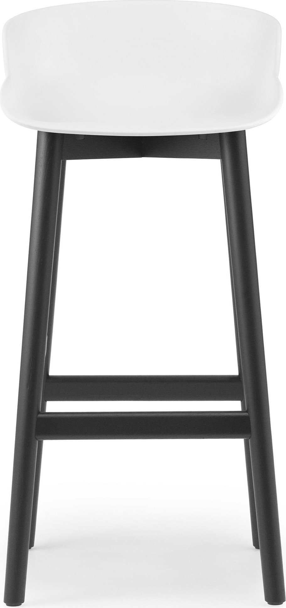 604401 Барный стул 75 см Дуб Черный / Белый Normann Copenhagen Hyg  - Вид №1