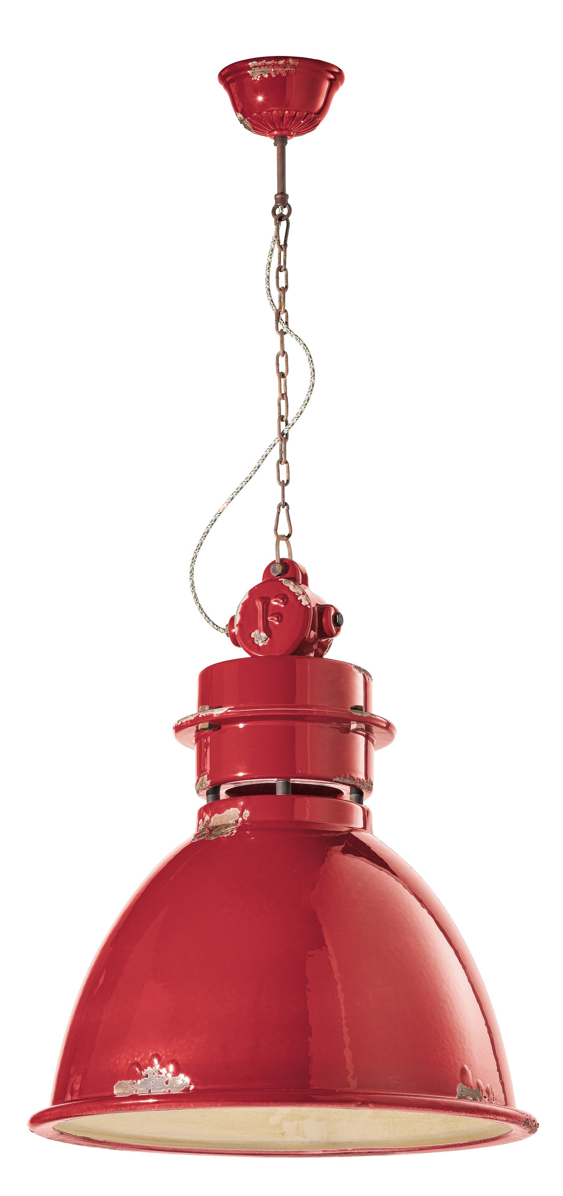 Керамический подвесной светильник в деревенском стиле FERROLUCE Industrial ARCH-00061350 - Вид №13