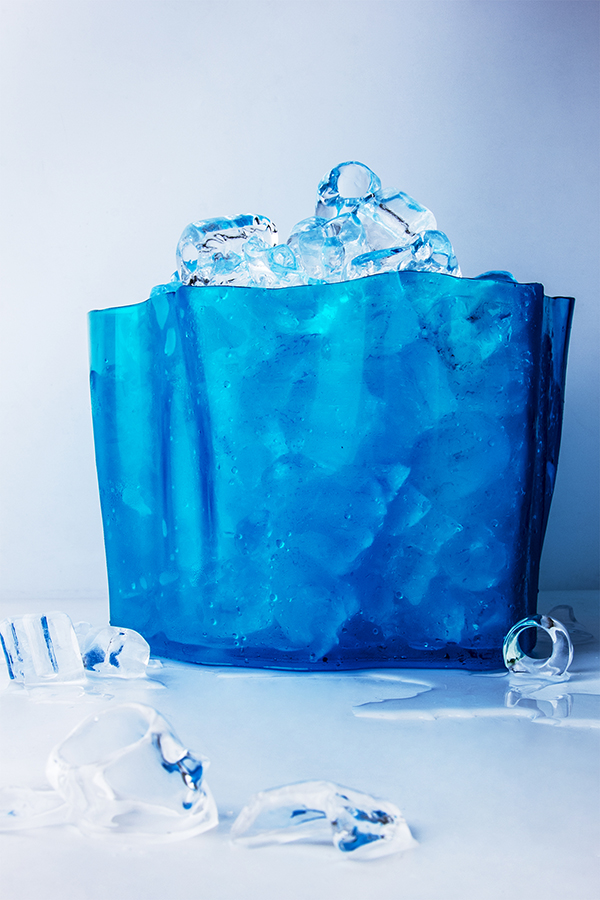 QL10163-BU Органайзер flow, средний голубой Qualy  - Вид №2