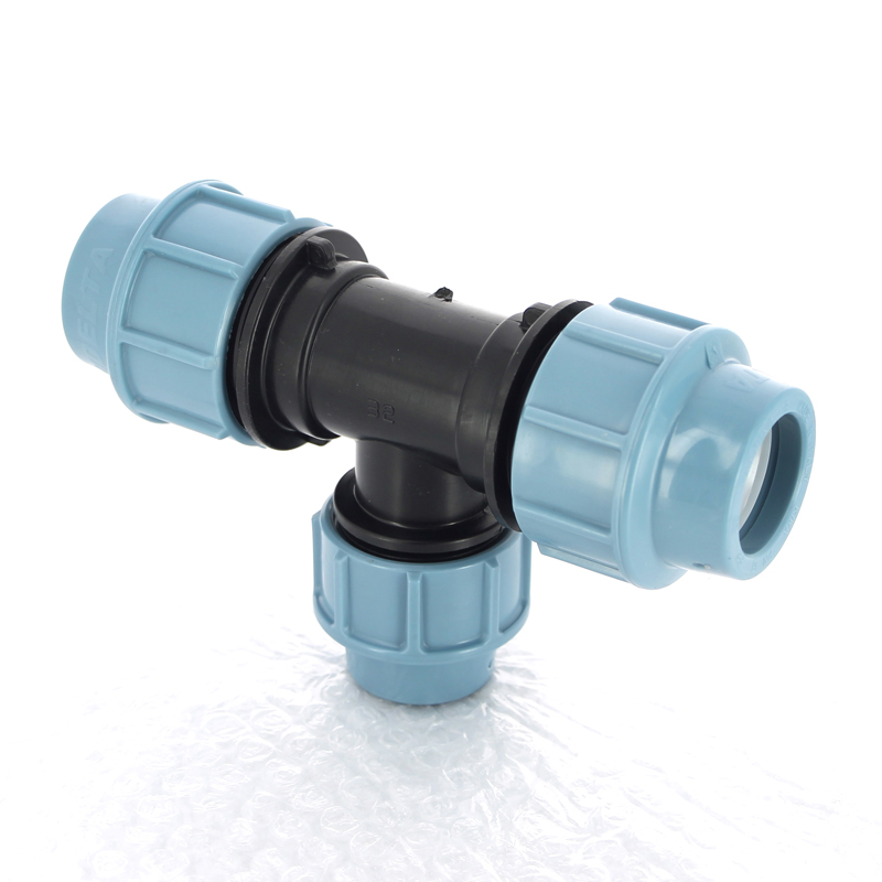 Тройник обжим для труб ПНД UNIDELTA 32 1005032000 - Вид №1