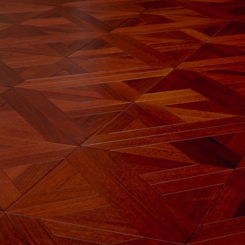 Модульный паркет Marco Ferutti Linea Linea Мербау (Гладкая) 405х405 мм 2600600036 - Вид №1