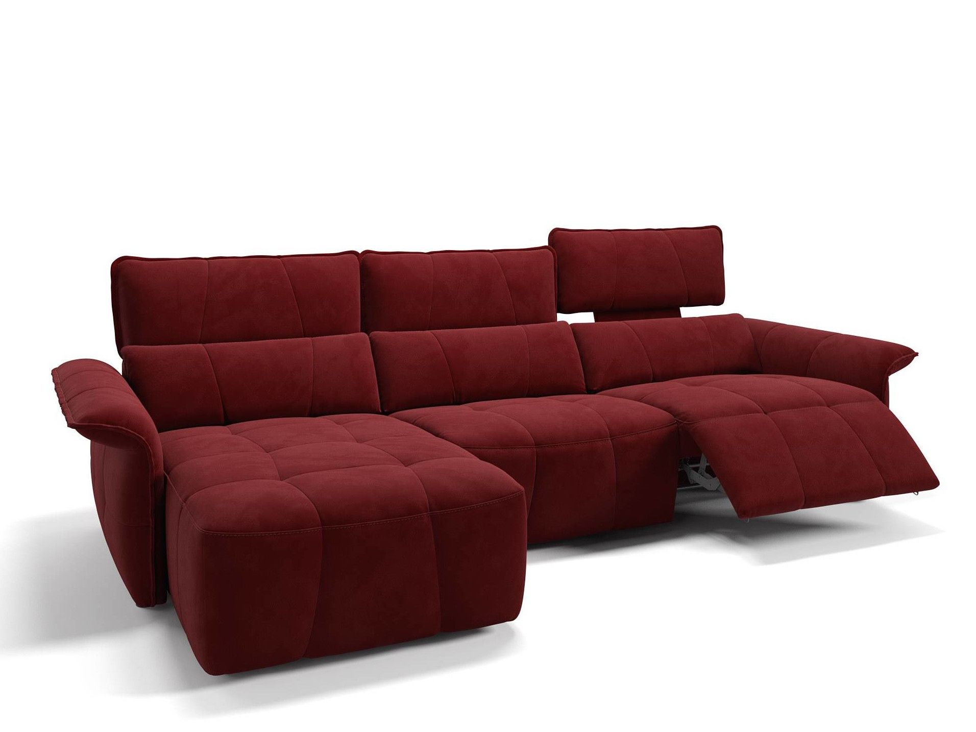 Тканевый диван с полуостровом Sofanella Adria ARCH-00095591