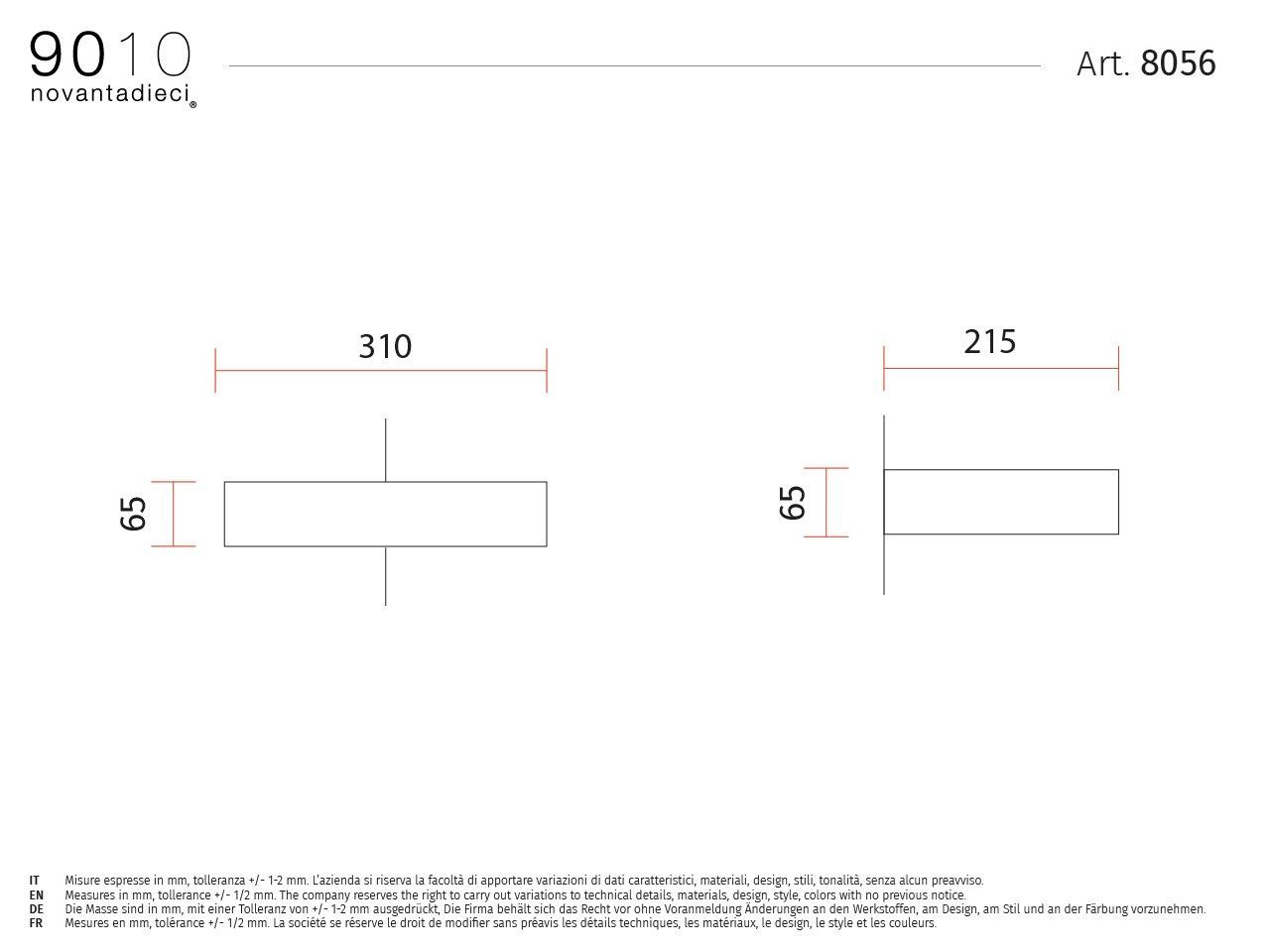 Керамический светодиодный настенный светильник In Stock 9010 девяносто десять ARCH-00052747 - Вид №3