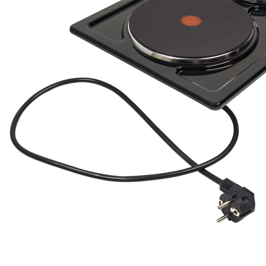 EEHE.32.4B Электрическая панель / домино, • тип: электрическая 30см• тип установки: независимая• управление: фронтальное, переключатели поворотные• 4 ножки-опоры (дают вам возможность выбора - использовать панель как настольную, отдельностоящую или встраи Santreyd  - Вид №9