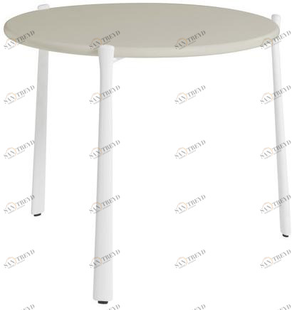 TRIBÙ Круглый садовый стол из алюминия с порошковым покрытием Branch sun-id-1467865