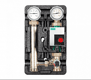 Смесительная насосная группа MEIBES MK 1"1/4 (подача слева) с насосом Wilo Para SC