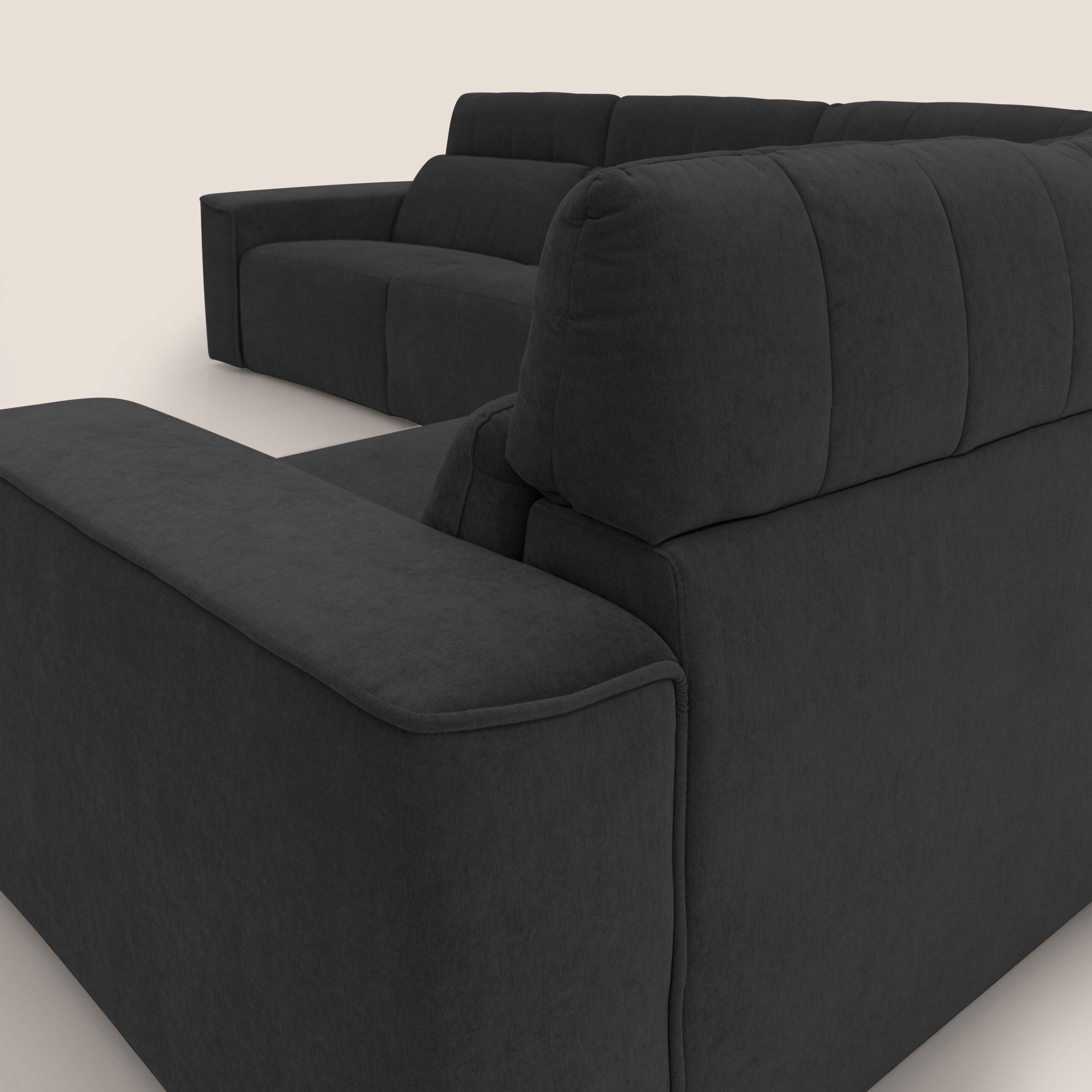 Угловой диван с откидной спинкой из ткани Divani.Store Clark ARCH-00090714 - Вид №23