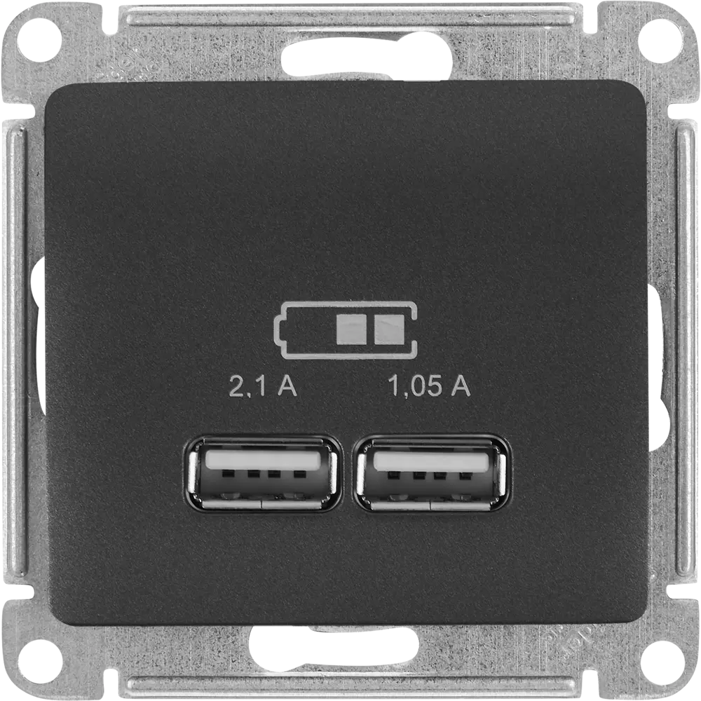 Schneider Electric Glossa — USB-розетка двойная для синхронной зарядки 84644906 STLM-0053184