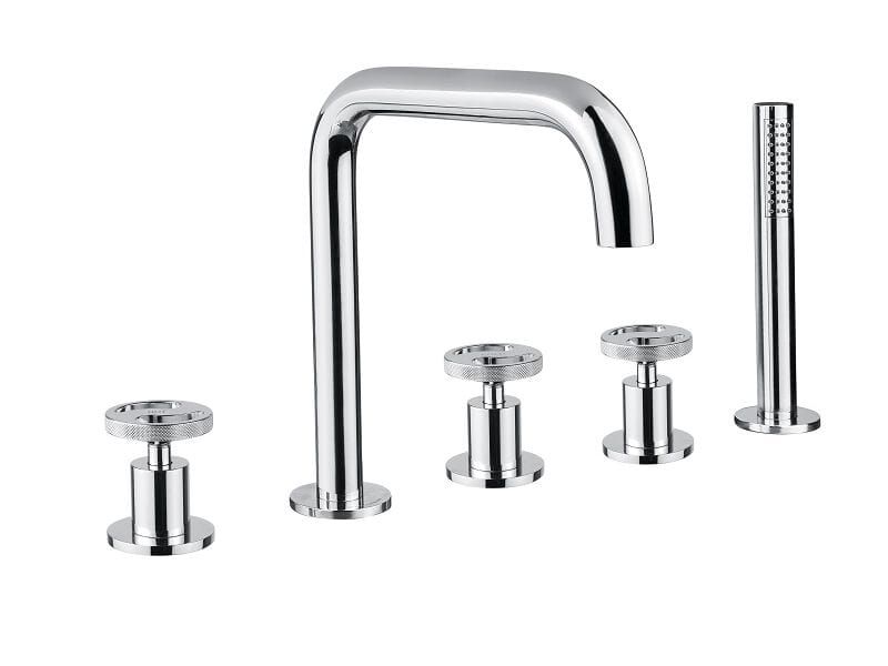 Хромированный латунный кран с 5 отверстиями Bugnatese тысяча девятьсот пятьдесят ARCH-00140169 - Вид №1