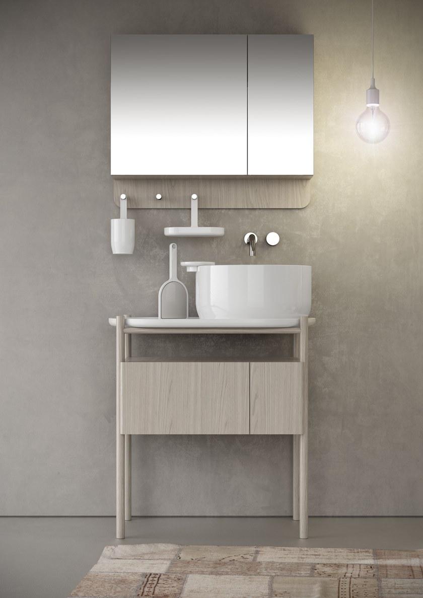 Olympia Ceramica Тумба под умывальник из дерева Ukiyo-e Mouk - Вид №1