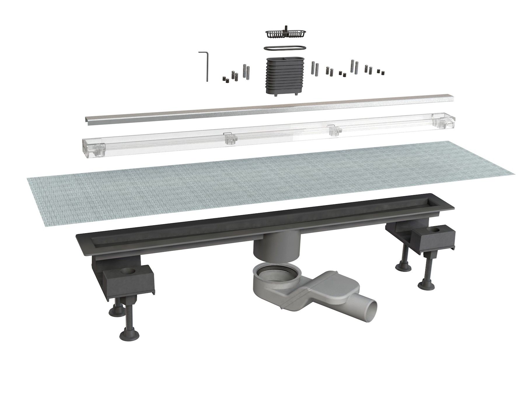Слив для душа из нержавеющей стали Bonomini Canalissima ARCH-00103274 - Вид №1
