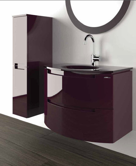 MOON 9 Комплект мебели cm 80+25 Berloni Bagno 43219 - Вид №2
