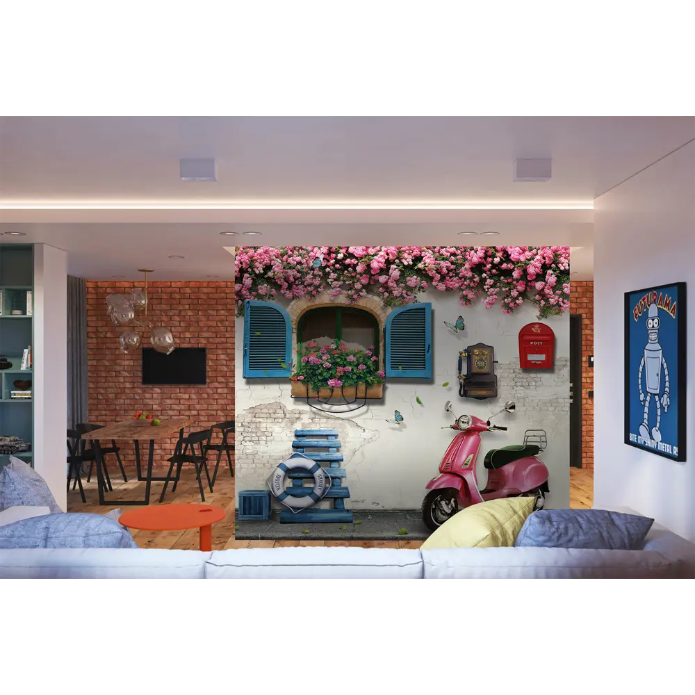 Фотообои 3D Flizart «У дома» флизелиновые 300x280 см L12-731 FBRUSH STLM-2120078 - Вид №3