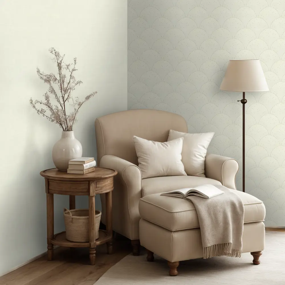 Обои флизелиновые Euro Decor Ампир белые 1.06 м ED7354-00 STLM-2021613 - Вид №4