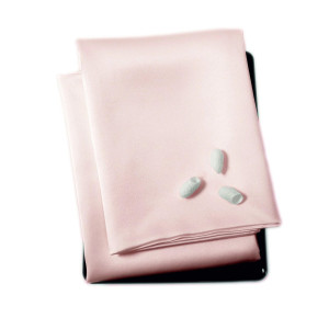 Наволочка princess57rose, 70x50 см, шелк, 1шт, цвет светло-розовый SILK MANUFACTURE