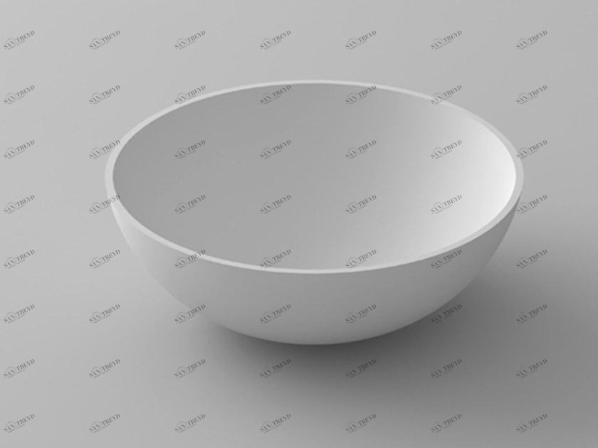 Sa0211 Накладная раковина на столешницу  овальная Blu Bathworks® COCO