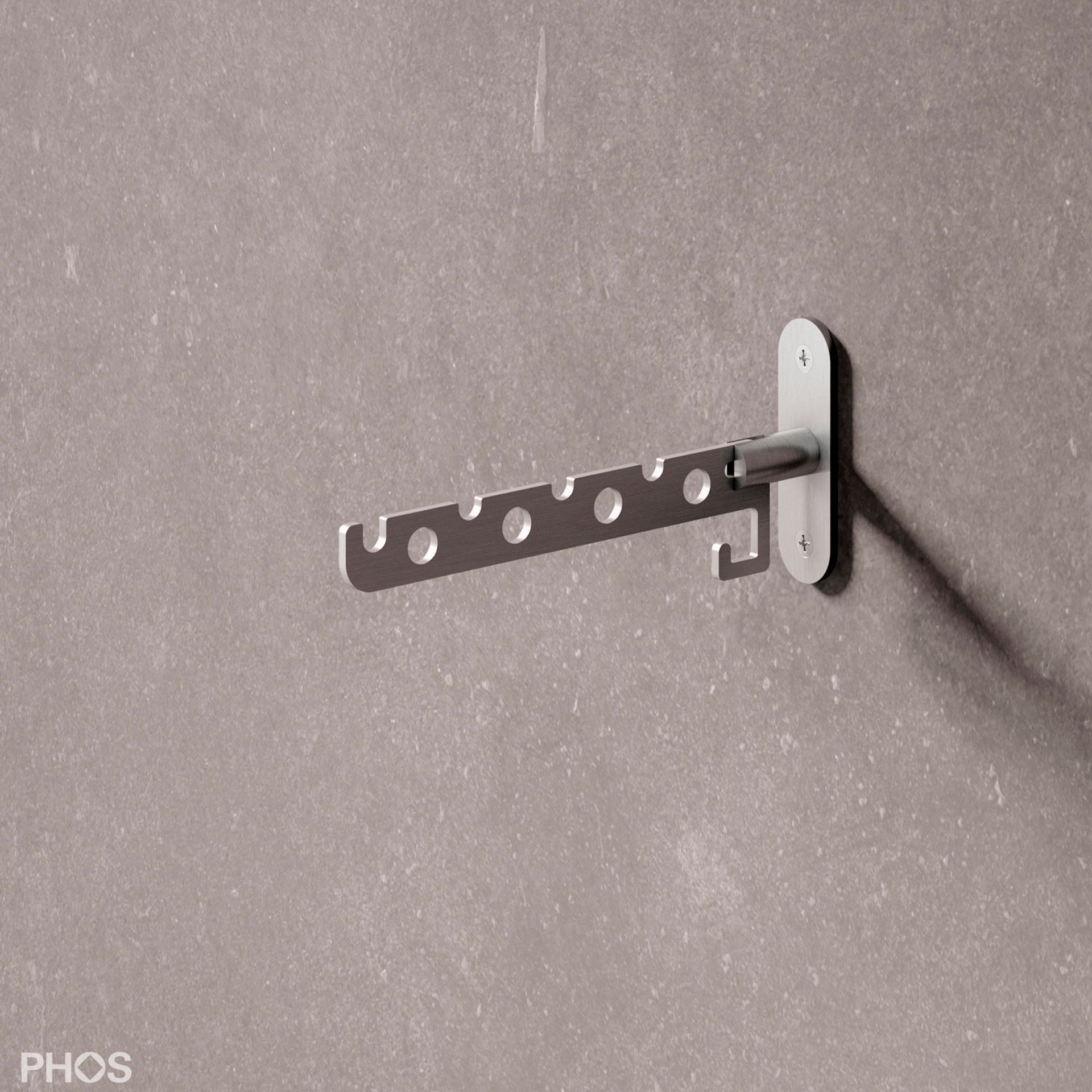 KL1 Веер для одежды складной, вылет 21,7 см. PHOS  - Вид №7