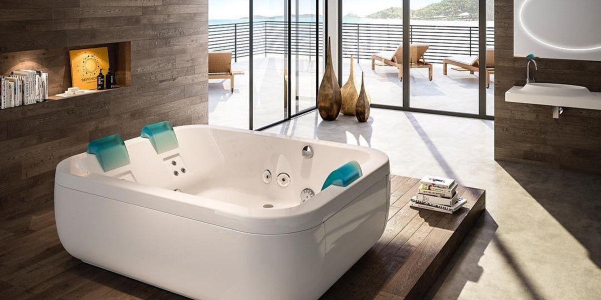 Ванна с гидромассажем "HYDRO BASE" Aquasoul Extra напольная 9443-590A Jacuzzi 9443590A - Вид №2