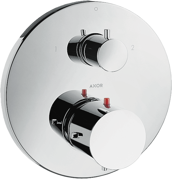 10720000 Термостат скрытого монтажа с запорно-переключающим вентилем AXOR STARCK