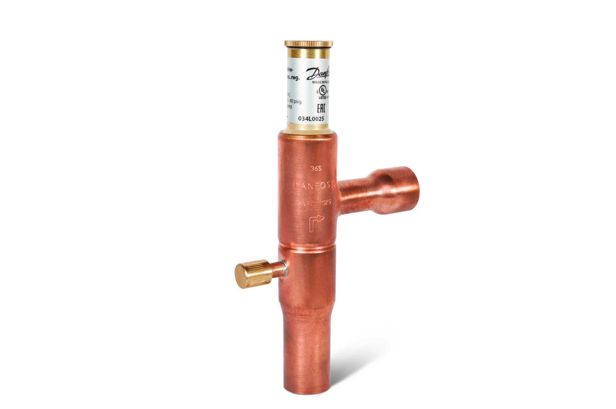 Danfoss KVP — Регуляторы давления кипения KVP 15 Клапан регулятор давления 034L0022  - Вид №8