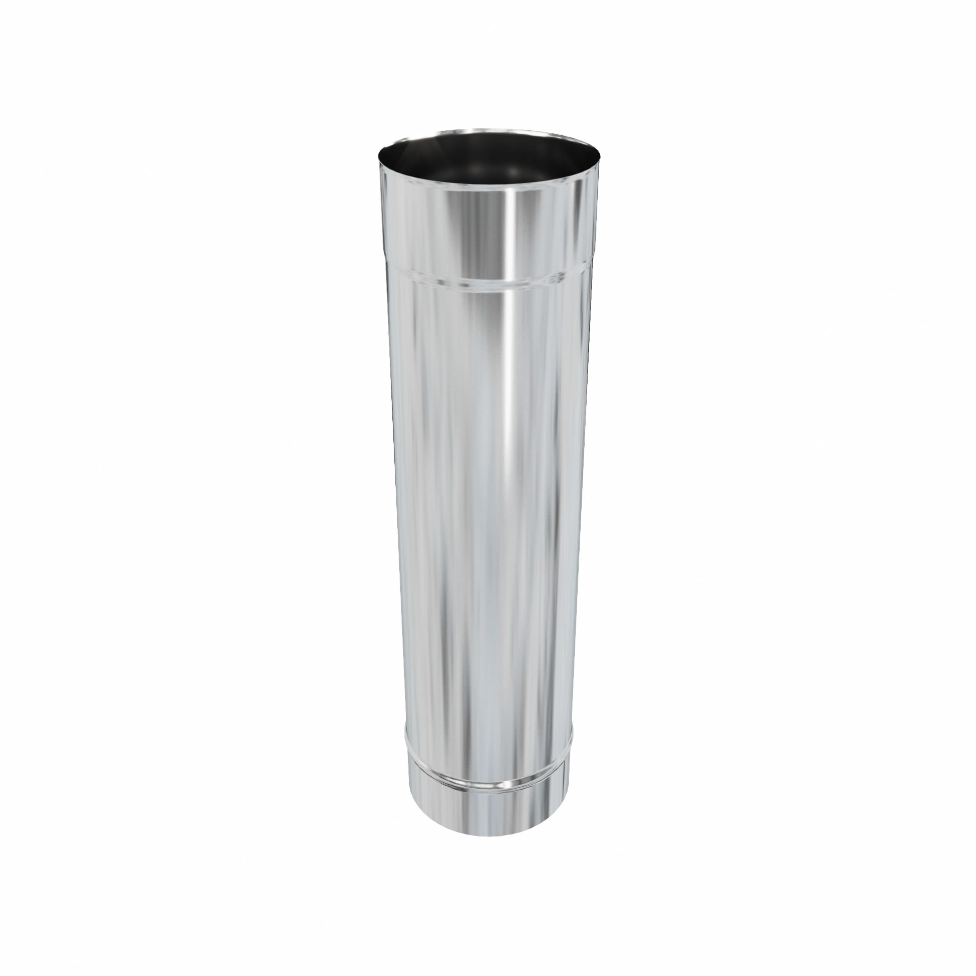 16292061 Дымоход 135х0.5 мм 0.5 м нержавеющая сталь Santreyd 