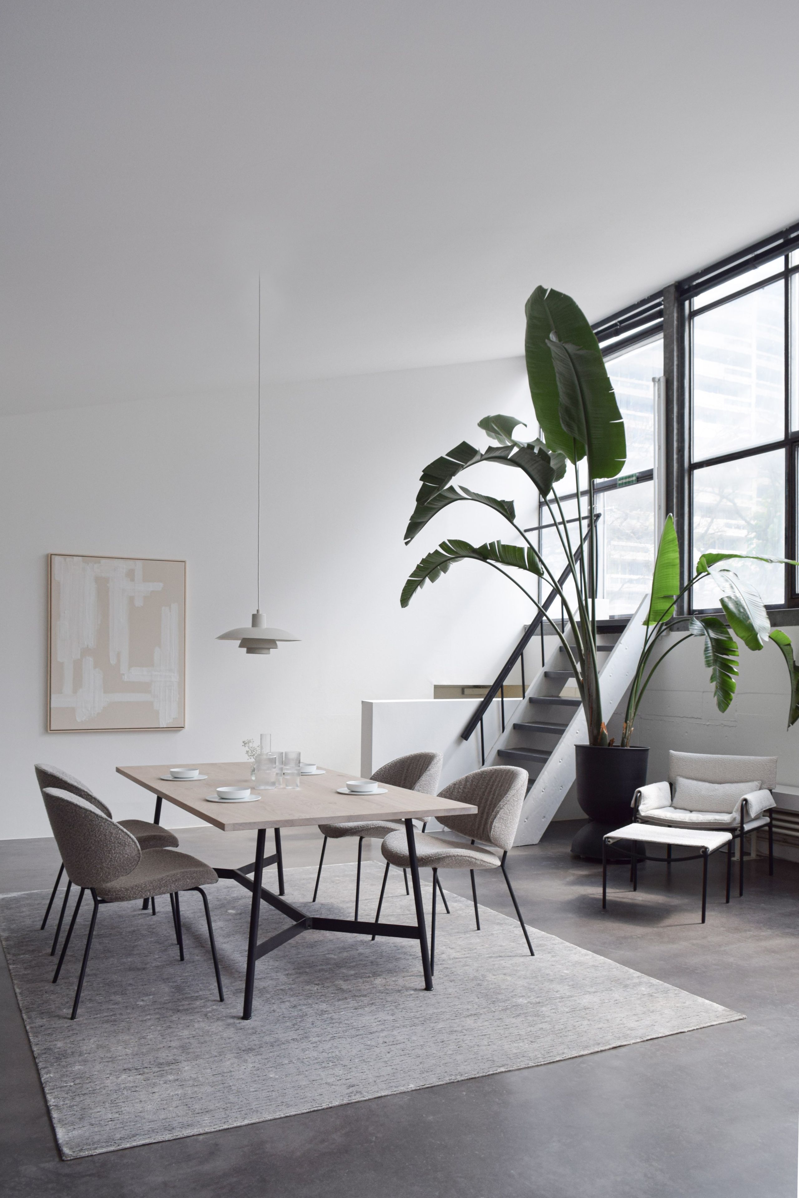 Мягкий стул из ткани KFF Alvaro ARCH-00098831 - Вид №9