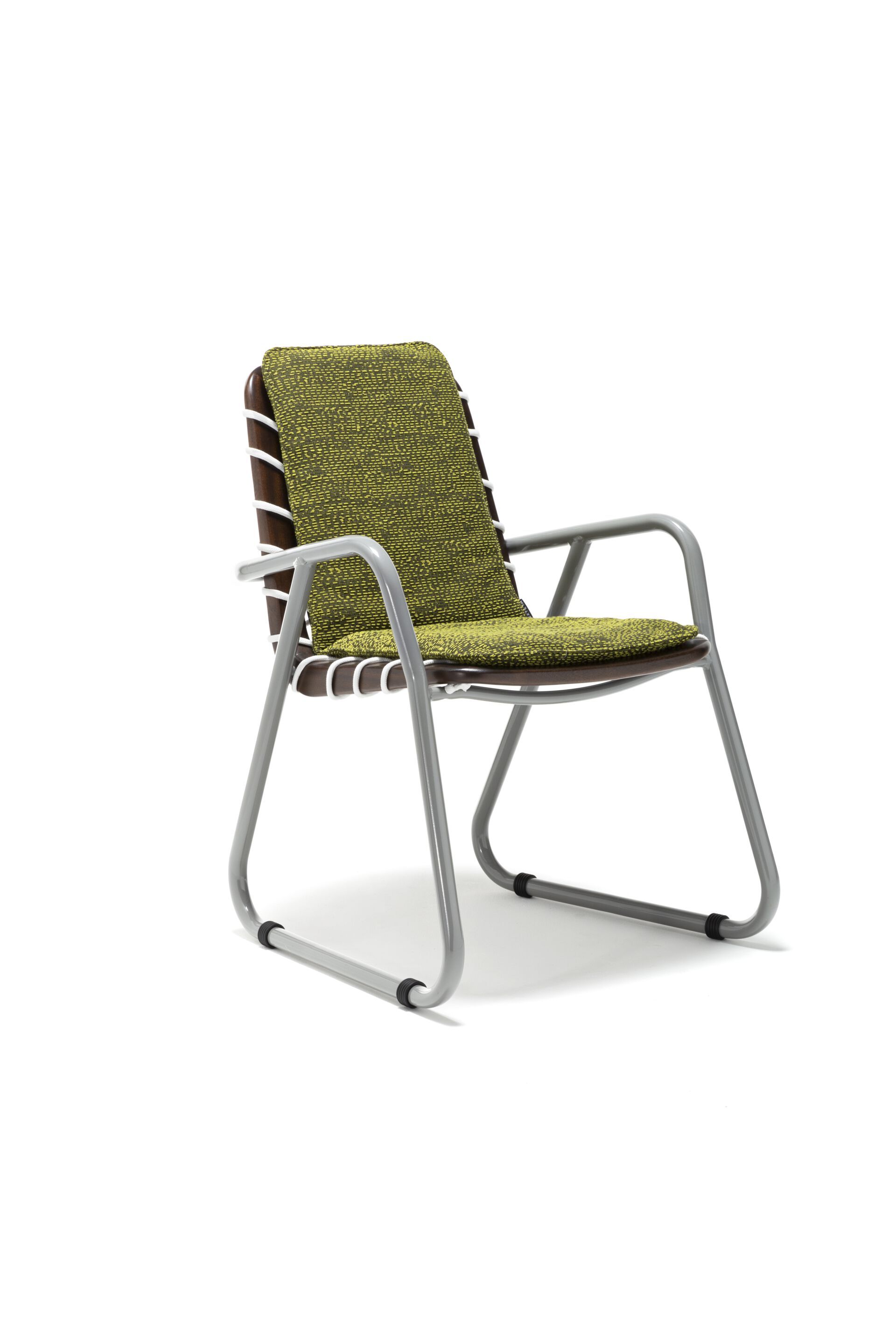 Алюминий и красное дерево сад сани стул Exteta Sunset ARCH-00059614 - Вид №2