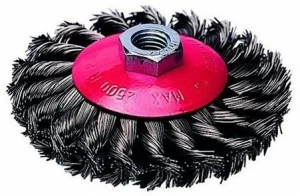 MAURER Конические щетки со стальной проволокой для электроинструментов