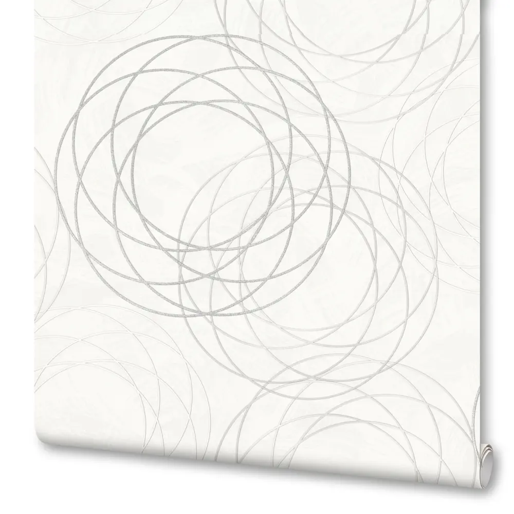 Флизелиновые обои Артекс Фокус белые 1.06 м 89400269 STLM-1524974