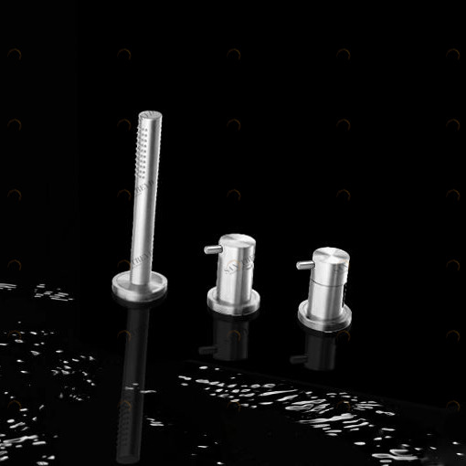 Смеситель набортный для ванны KITTXCV3T_IXL Geda Nextage Toox без излива KITTXCV3TIXL