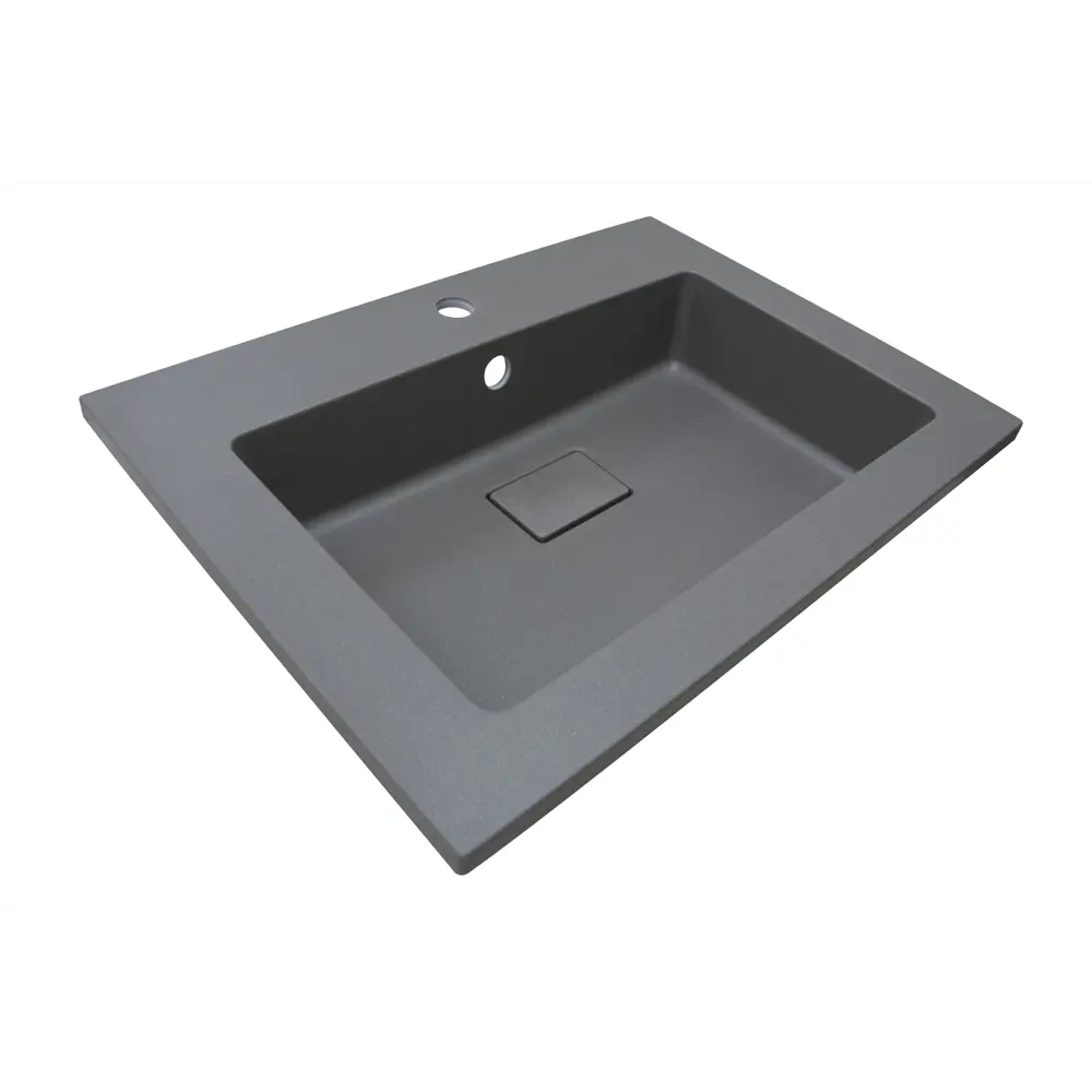 Florentina Белла — серая раковина из литьевого мрамора 65 см 88941926 STLM-1571684 - Вид №1