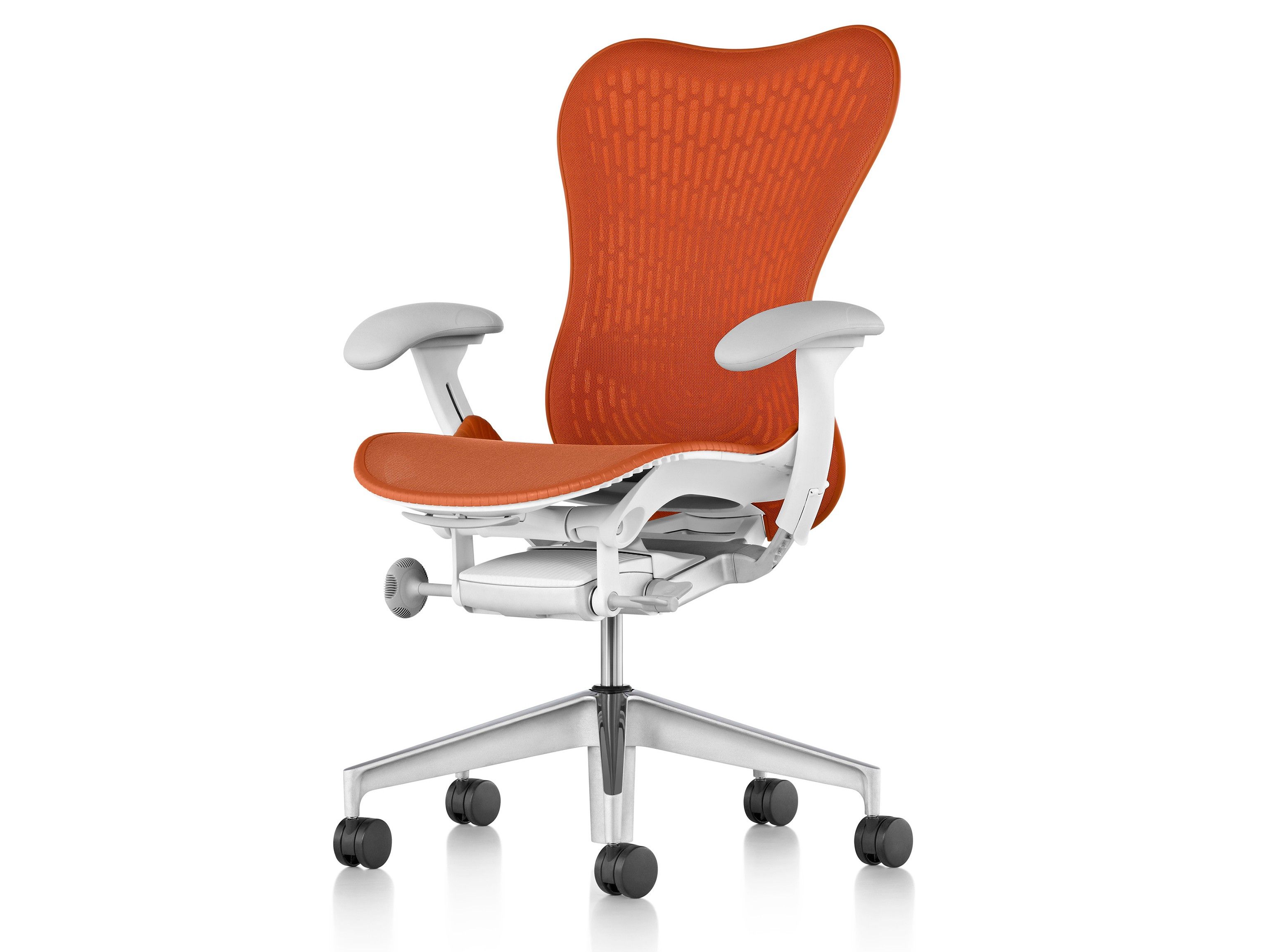 Эргономичное офисное кресло с вращающейся тканью Butterfly Herman Miller Mirra 2 ARCH-00092336 - Вид №1