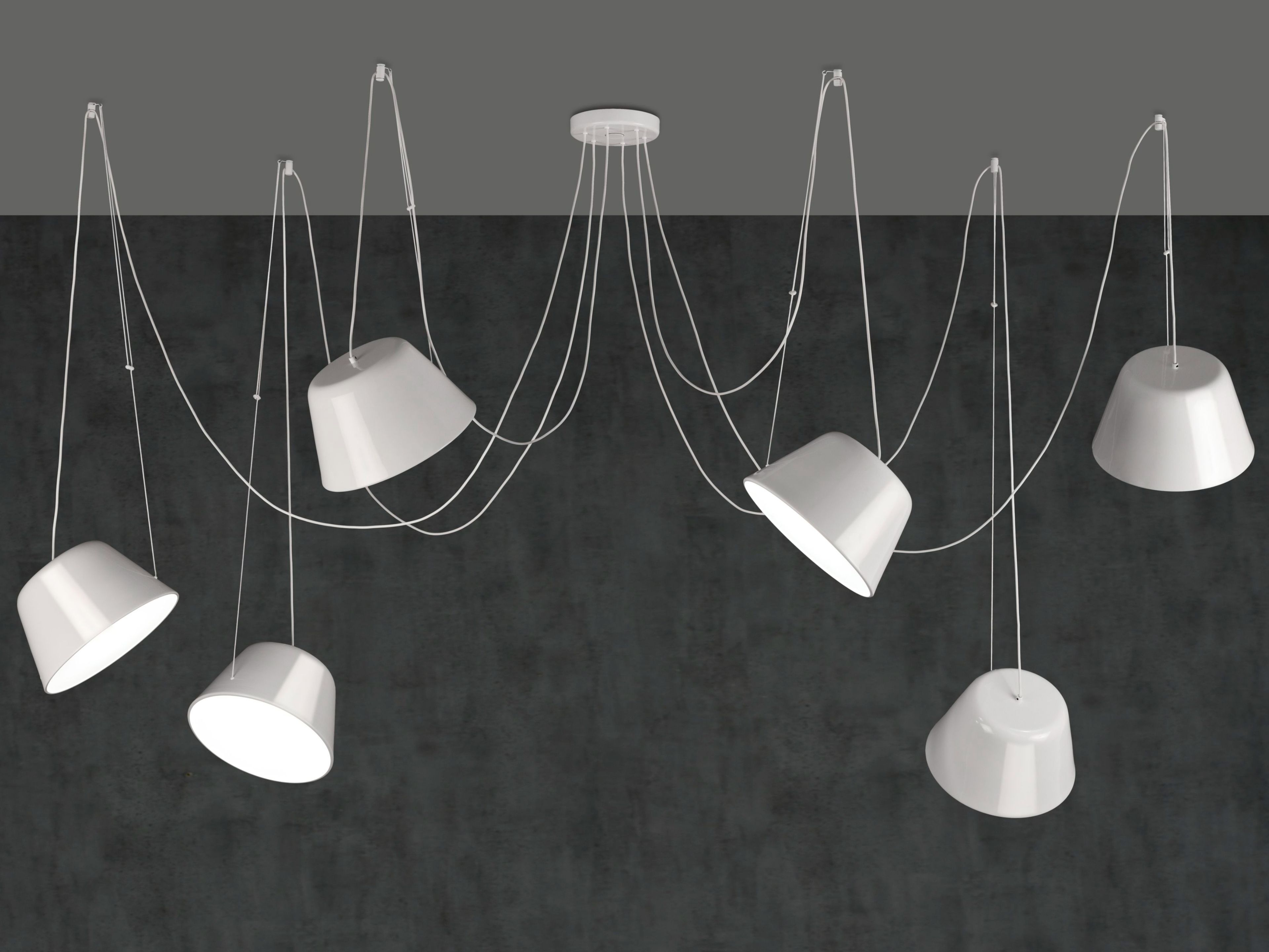 Регулируемая металлическая светодиодная подвесная лампа Olé Lighting Sento ARCH-00022679 - Вид №8