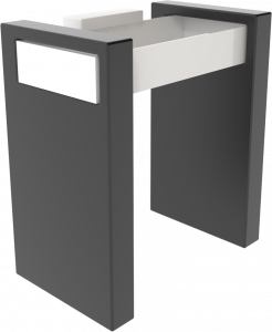 BXLACOL80BWLC3 Напольная раковина стоящая GSG CERAMIC