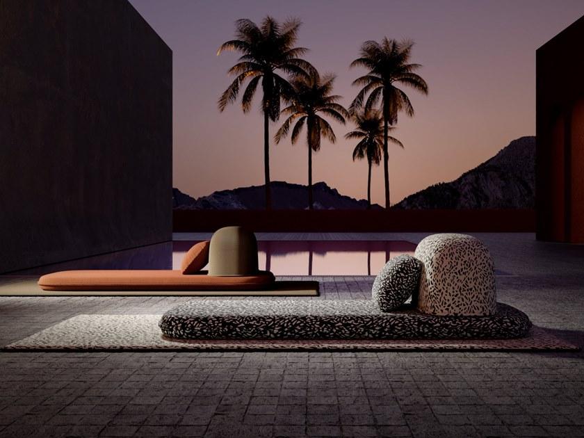 Liu Jo Living Collection Садовая кушетка из мягкой ткани Ceci est un caillou Cod - Вид №2