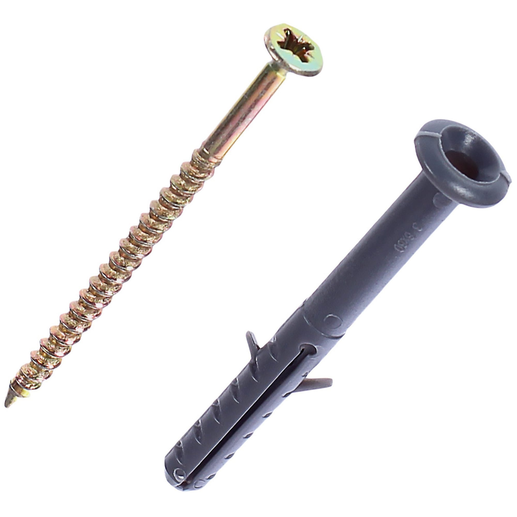 81944654 Дюбель-гвоздь грибовидный 6x60 мм, полипропилен, 10 шт Santreyd 