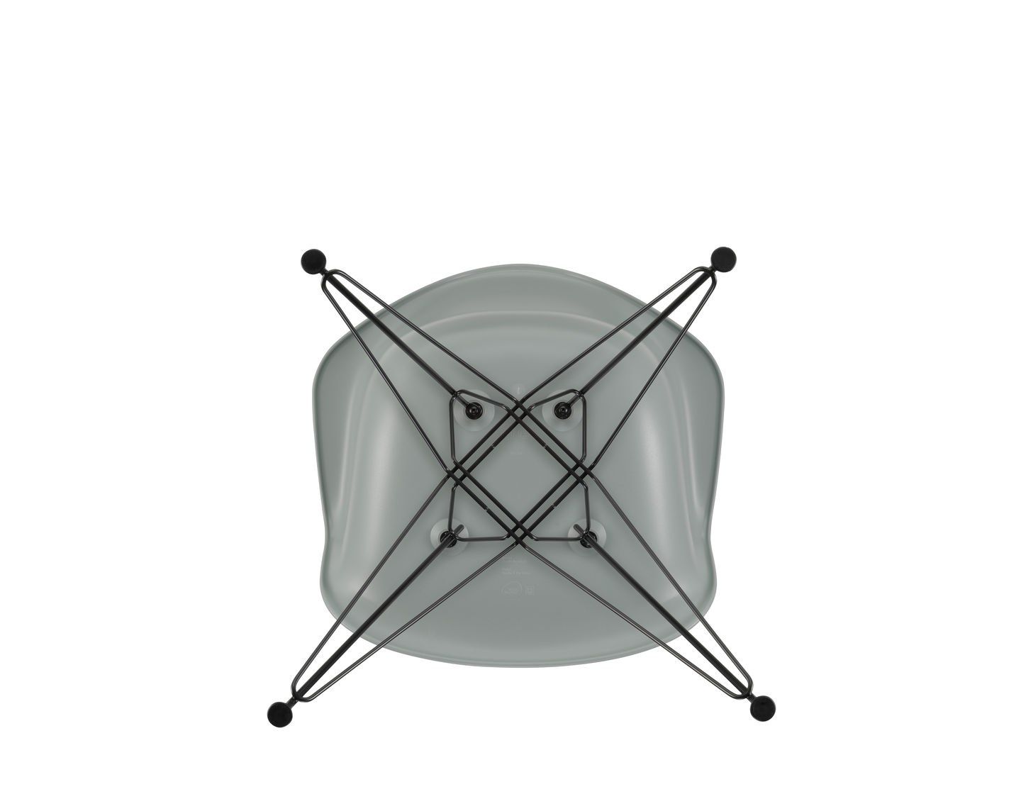 Стул с подлокотниками из полипропилена и ткани VITRA Eames Plastic Chair ARCH-00117709 - Вид №93