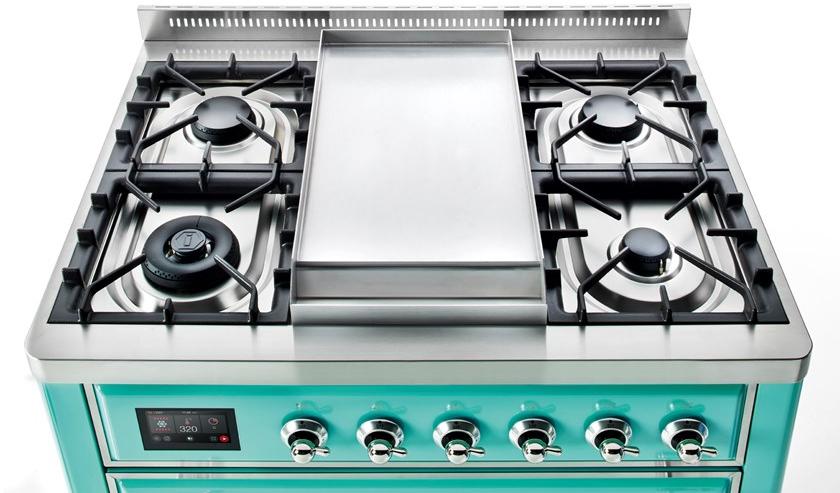 Ilve Отдельностоящая стальная кухня Majestic M09n Santreyd - Вид №7