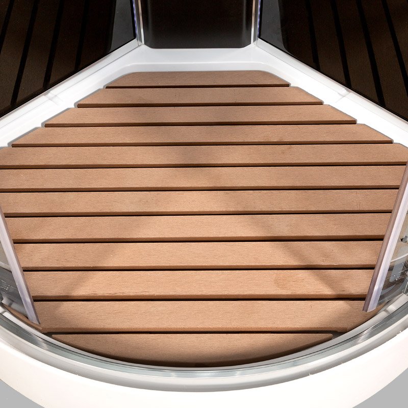 ЕМ1510 с электрикой (эл.) Душевая кабина DETO Серия EM BМ1510 N (без крыши) BLACK - Вид №7