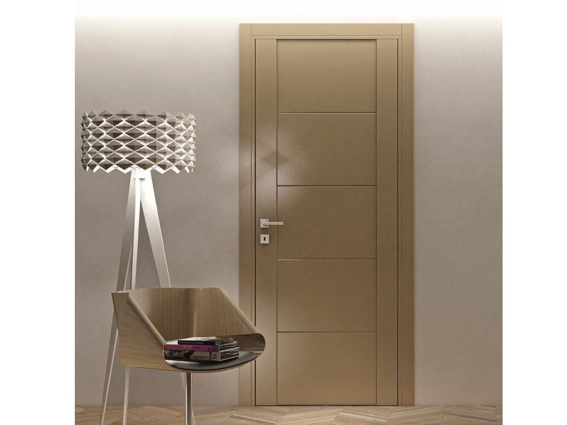 Лакированная распашная дверь Pail Serramenti GAIA 9C ARCH-00053410 - Вид №1