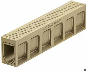 ACO PASSAVANT Канал дренажный из полимербетона Aco drain® monoblock pd 10832