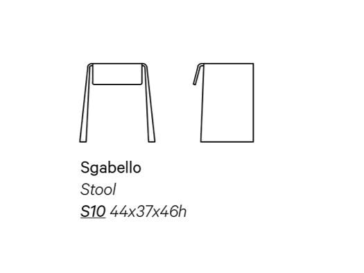 Многослойный штабелируемый стул Manerba Super Random ARCH-00060134 - Вид №15