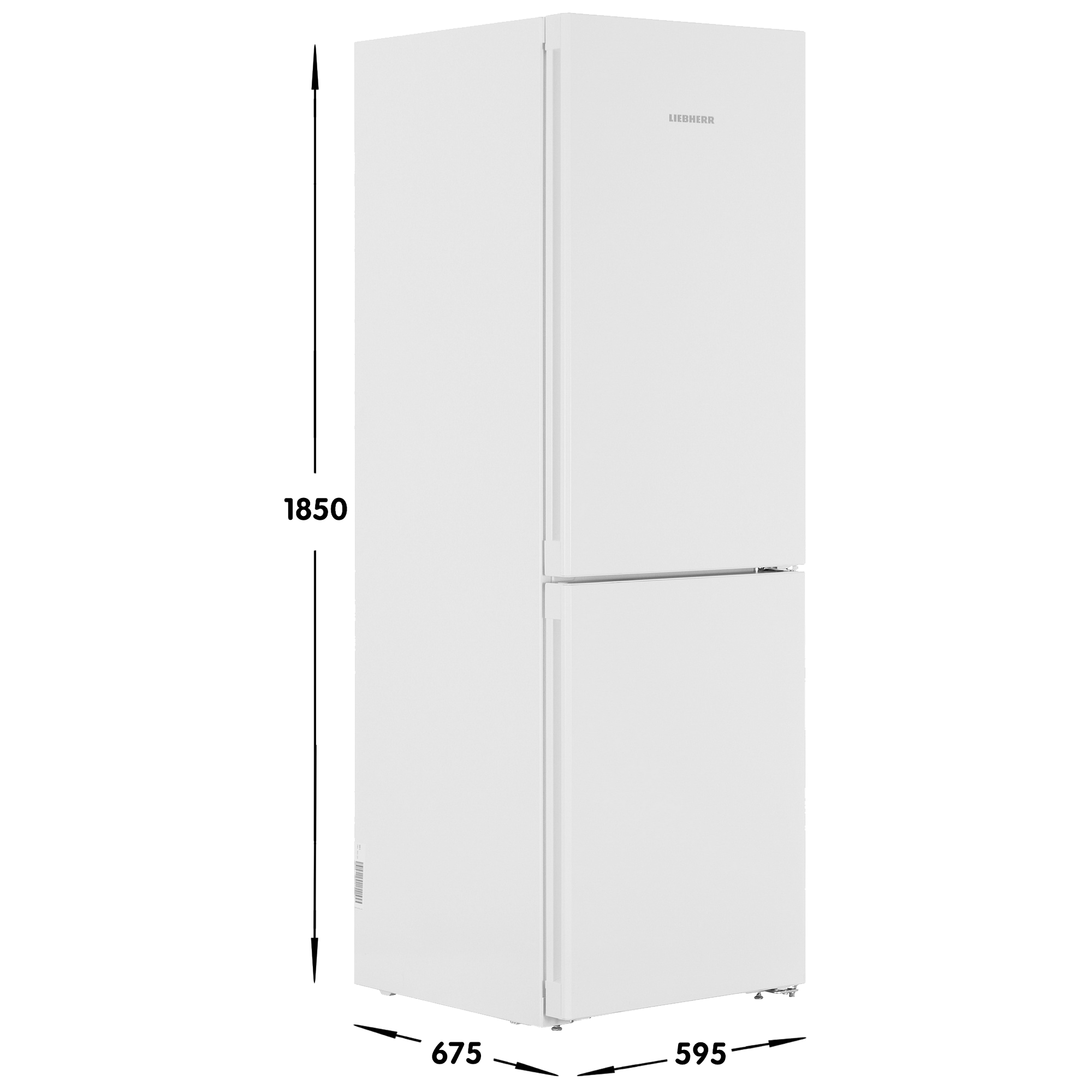 5457375 Холодильник с морозильником   Liebherr CBNc 5223 белый STDN-0127724 - Вид №6