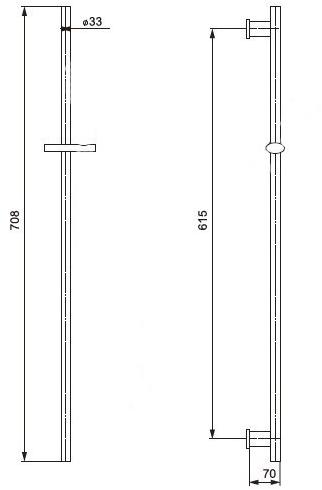 Душевая стойка Siena 124P33 Paini - Вид №1