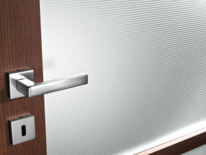 Матовое украшенное стекло