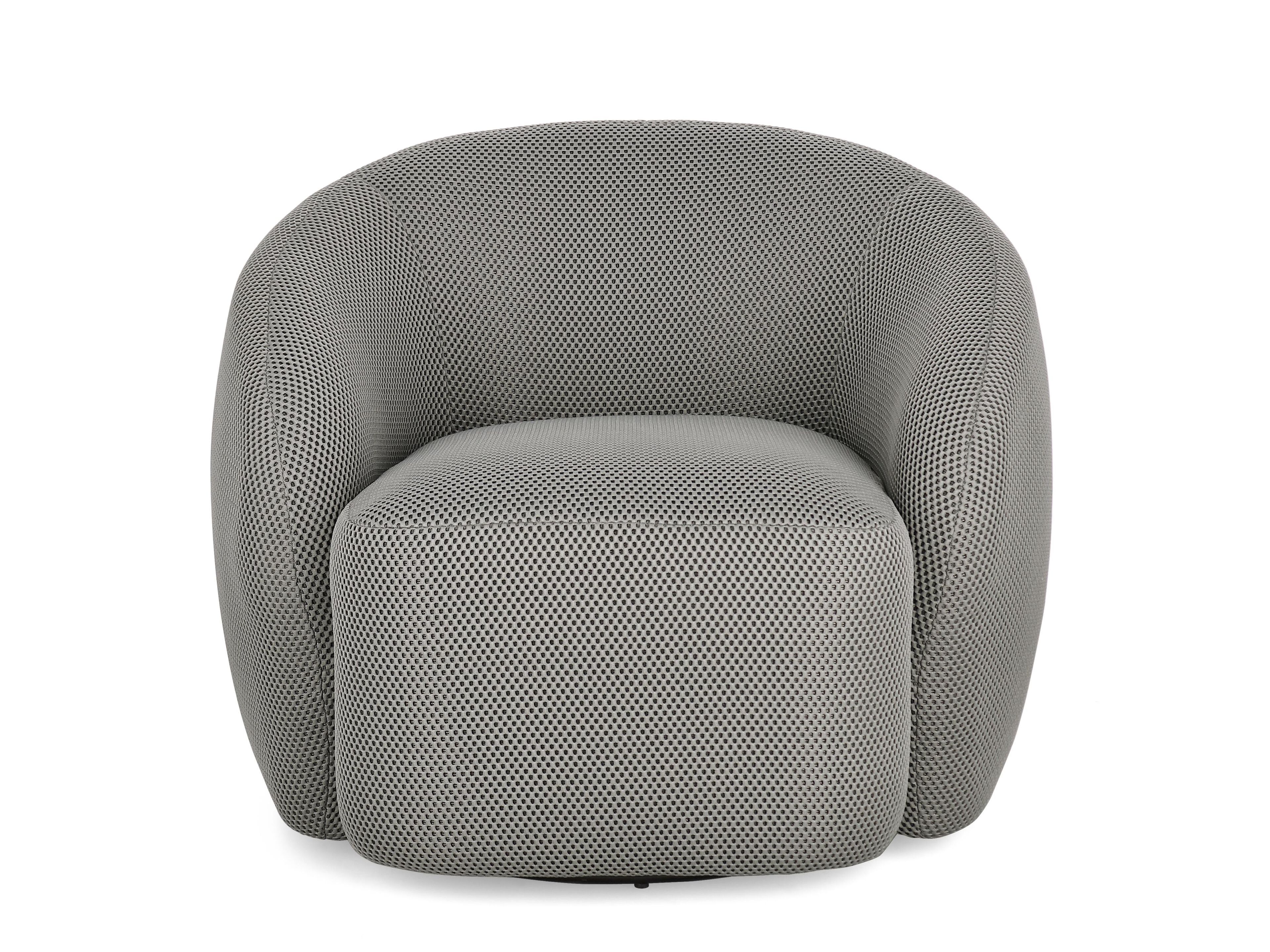Тканевое вращающееся кресло с подлокотниками BIZZOTTO ONERVA ARCH-00153129 - Вид №1