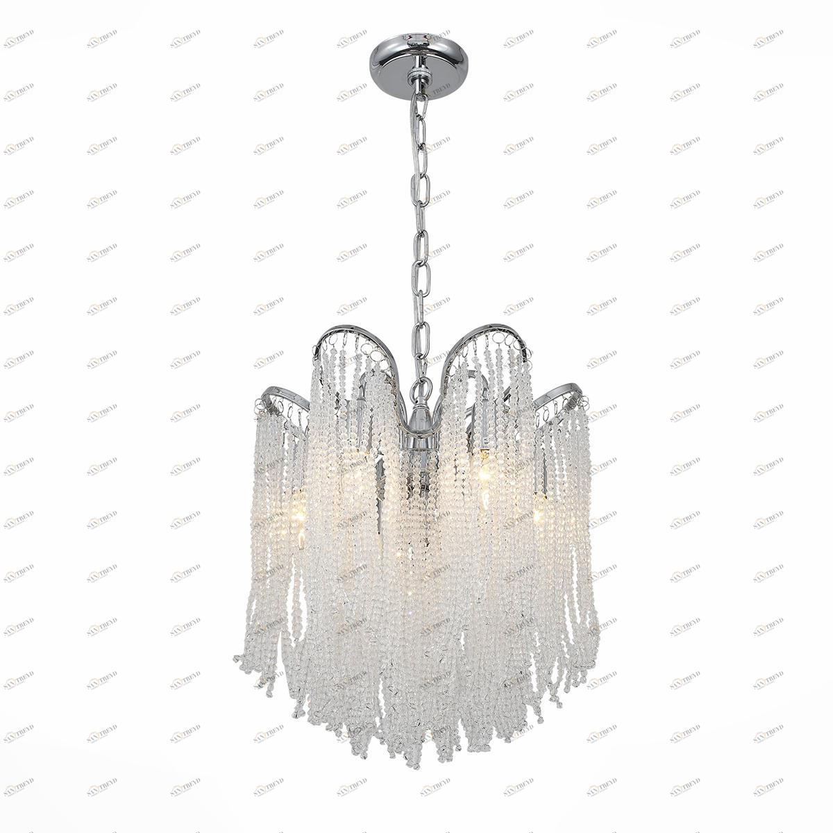 Подвесная люстра ST Luce SL678.103.07 ST LUCE ДИЗАЙНЕРСКИЕ 109211 Хром 