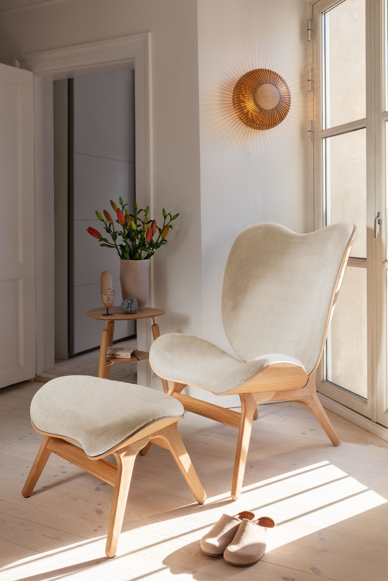 Дубовая мягкая подставка для ног UMAGE a Conversation Piece ARCH-00036808 - Вид №4